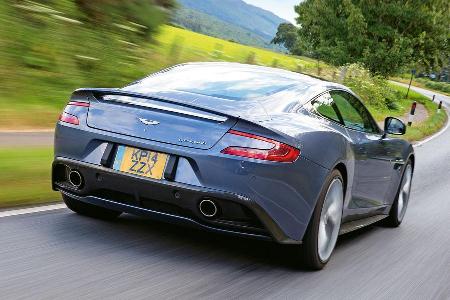 Aston Martin Vanquish, Heckansicht