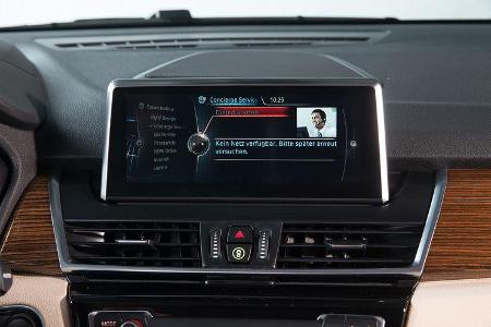 BMW 2er Active Tourer, Infotainment, Concierge-Service