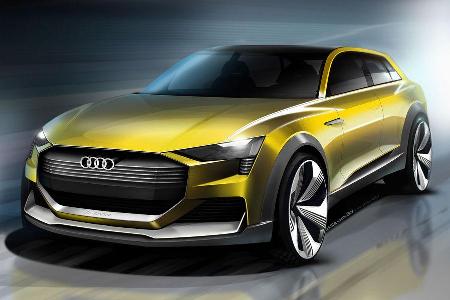 Audi H-Tron Quattro Concept Detroit 2016