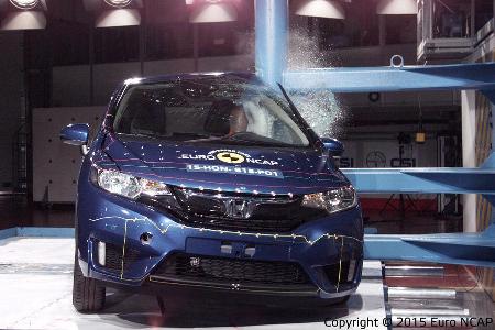 EuroNCAP-Crashtest Honda Jazz