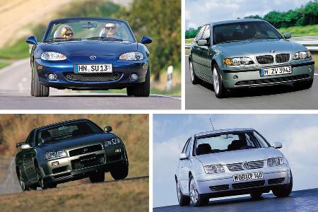 Volljährige Autos, 1998, 2016, 18 Jahre, Collage
