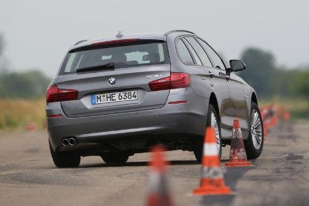 BMW 528i Touring, Heckansicht
