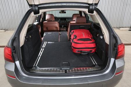 BMW 528i Touring, Kofferraum