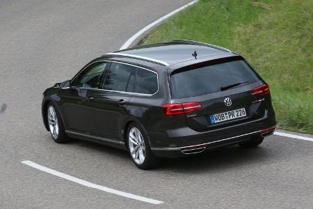 VW Passat Variant 2.0 TSI, Draufsicht