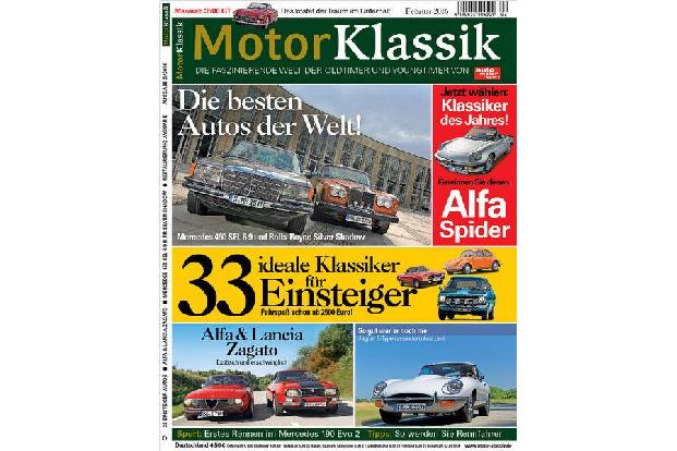01/2016 - Motor Klassik, Heftvorschau, Heft 02/2016 mokla