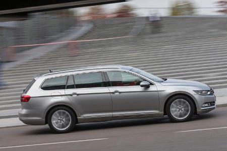 VW Passat 2.0 TDI, Seitenansicht