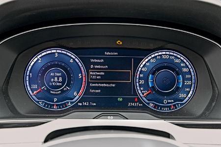 VW Passat 2.0 TDI, Rundinstrumente