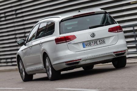 VW Passat GTE, Heckansicht