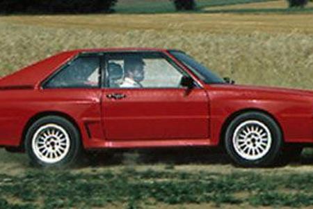 Vierrad-Waffe Nr. 2: der kurze 20 V-Sport-Quattro von 1984.
