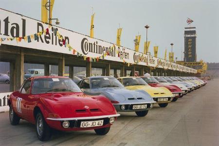 50 Jahre Opel GT Hockenheimring