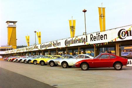 50 Jahre Opel GT Hockenheimring