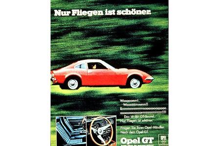 Werbe-Anzeige der späten 60er-Jahre: 