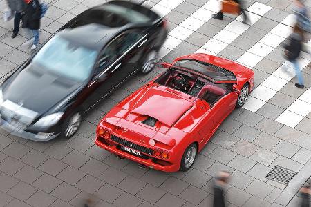Lamborghini Diablo VT Roadster, Draufsicht