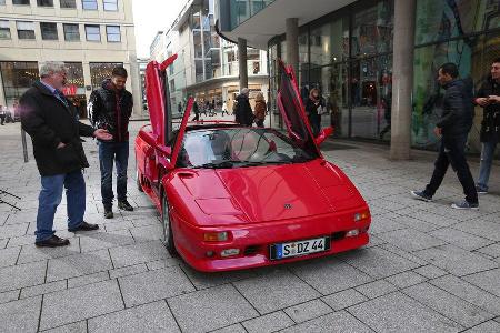 Lamborghini Diablo VT Roadster, Scherentren