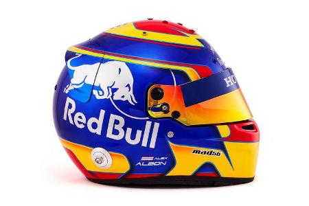 Helm - Alex Albon - Toro Rosso - 2019