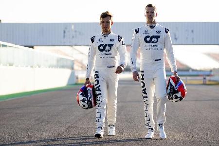 Pierre Gasly & Daniil Kvyat – Alpha Tauri – Shakedown – Misano – 15. Februar 2020