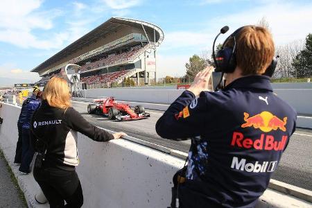 Kimi Räikkönen - Ferrari - Formel 1 - Test - Barcelona - 2. März 2017