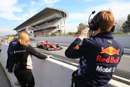 Kimi Räikkönen - Ferrari - Formel 1 - Test - Barcelona - 2. März 2017