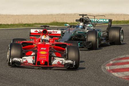 Ferrari - Formel 1 - Test - Barcelona - 2017