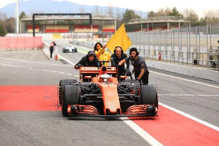 Stoffel Vandoorne - McLaren - Formel 1-Test - Barcelona - 28. Februar 2017