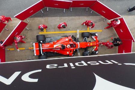 Kimi Räikkönen - Ferrari - Formel 1-Test - Barcelona - 28. Februar 2017