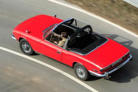Triumph Stag Fahraufnahme