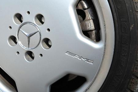 Mercedes E 50 AMG, Radkappe