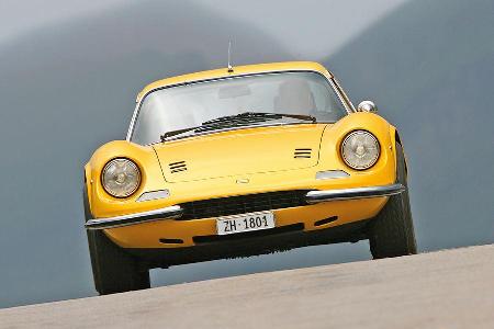 Ferrari Dino 246 GT, Frontansicht Ferrari Dino 246 GT, Frontansicht