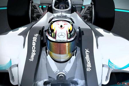 Formel 1 Cockpitschutz - Piola Animation 2015