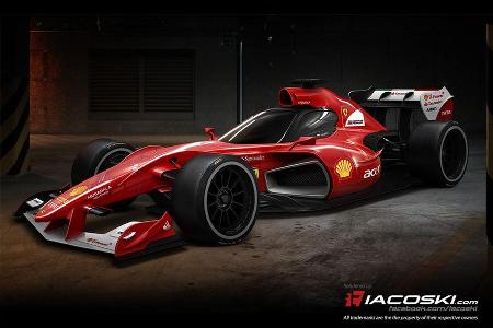 Formel 1 Cockpitschutz - Concept FX-i1 - iacoski