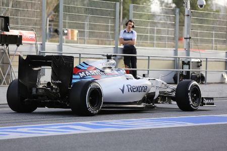 Valtteri Bottas - Williams - Formel 1-Test - Barcelona - 23. Februar 2016