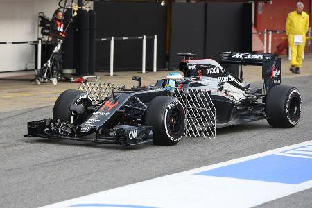 Fernando Alonso - McLaren - Formel 1-Test - Barcelona - 23. Februar 2016