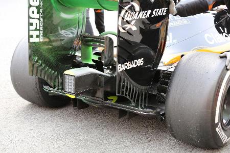 Sergio Perez - Force India - Formel 1-Test - Barcelona - 23. Februar 2016