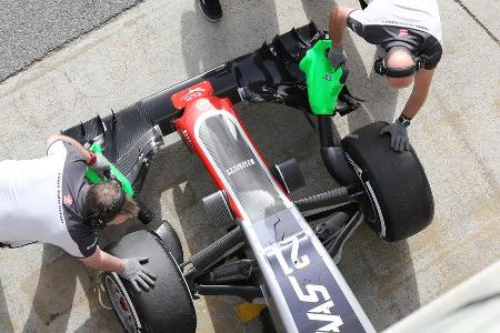 Esteban Gutierrez - Haas F1 - Formel 1-Test - Barcelona - 23. Februar 2016