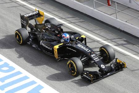 Jolyon Palmer - Renault F1 - Formel 1-Test - Barcelona - 23. Februar 2016