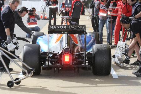 Pascal Wehrlein - Manor Racing - Formel 1-Test - Barcelona - 23. Februar 2016