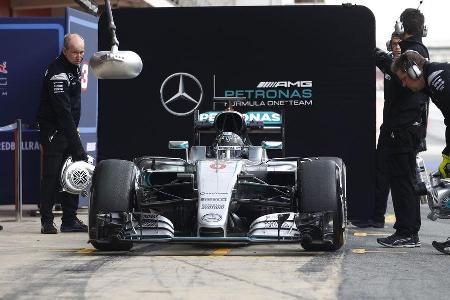 Nico Rosberg - Mercedes - Formel 1-Test - Barcelona - 23. Februar 2016