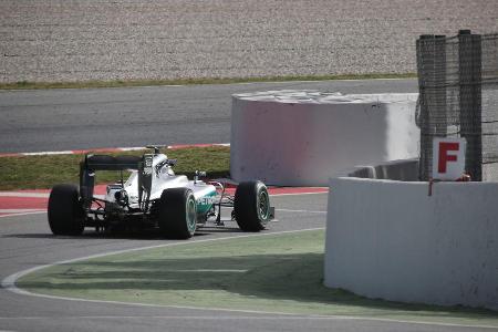 Nico Rosberg - Mercedes - Formel 1-Test - Barcelona - 23. Februar 2016