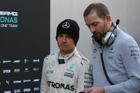 Nico Rosberg - Mercedes - Formel 1-Test - Barcelona - 23. Februar 2016