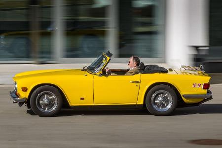 Triumph TR6, Seitenansicht