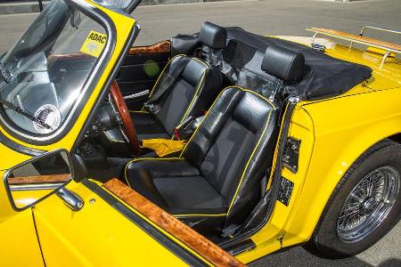 Triumph TR6, Fahrersitz