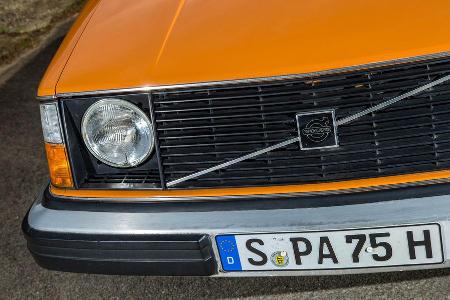 Volvo 245, Frontscheinwerfer, Khlergrill