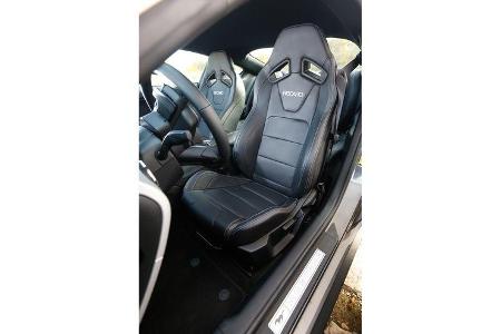 Ford Mustang 2.3 Ecoboost Fastback, Fahrersitz