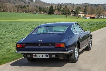 Aston Martin DBS Vantage, Heckansicht