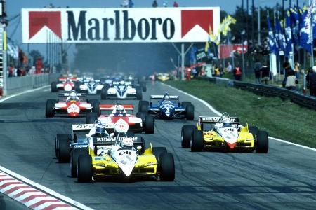 Renault - 1982 - GP Belgien - Zolder - F1