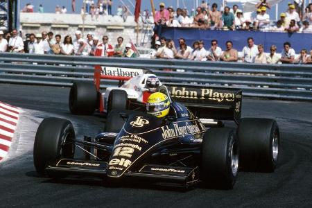 Lotus-Renault - 1986 - Ayrton Senna - GP Monaco