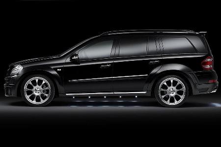 Massig, kantig, schwarz - der Brabus Widestar auf Basis des Mercedes GL ist ein echtes Checker-Mobil. Massig, kantig, schwarz - der Brabus Widestar auf Basis des Mercedes GL ist ein echtes Checker-Mobil.