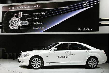 Mercedes S400 Blue Hybrid 2008