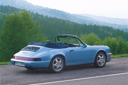 Porsche 964 Carrera Cabriolet, Seitenansicht