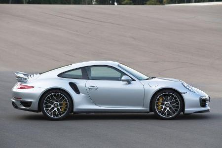 Porsche 911 Turbo S, Seitenansicht